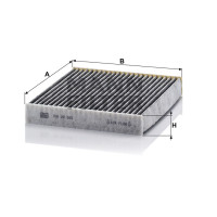 Фильтр салона MANN-FILTER CUK 22 005